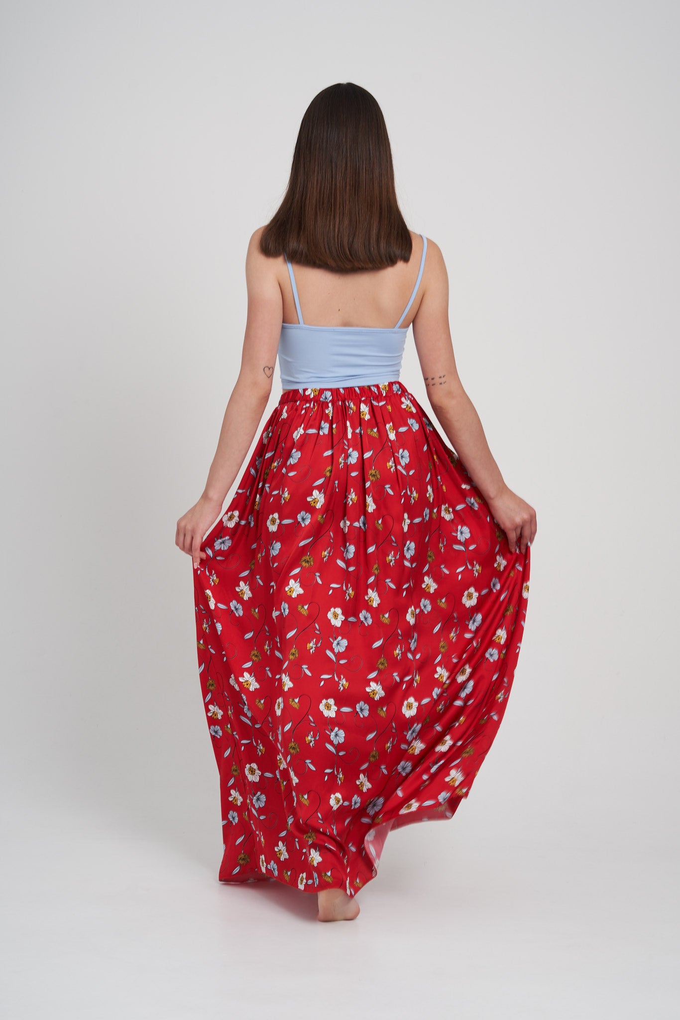 Suài Skirt - Levante Red