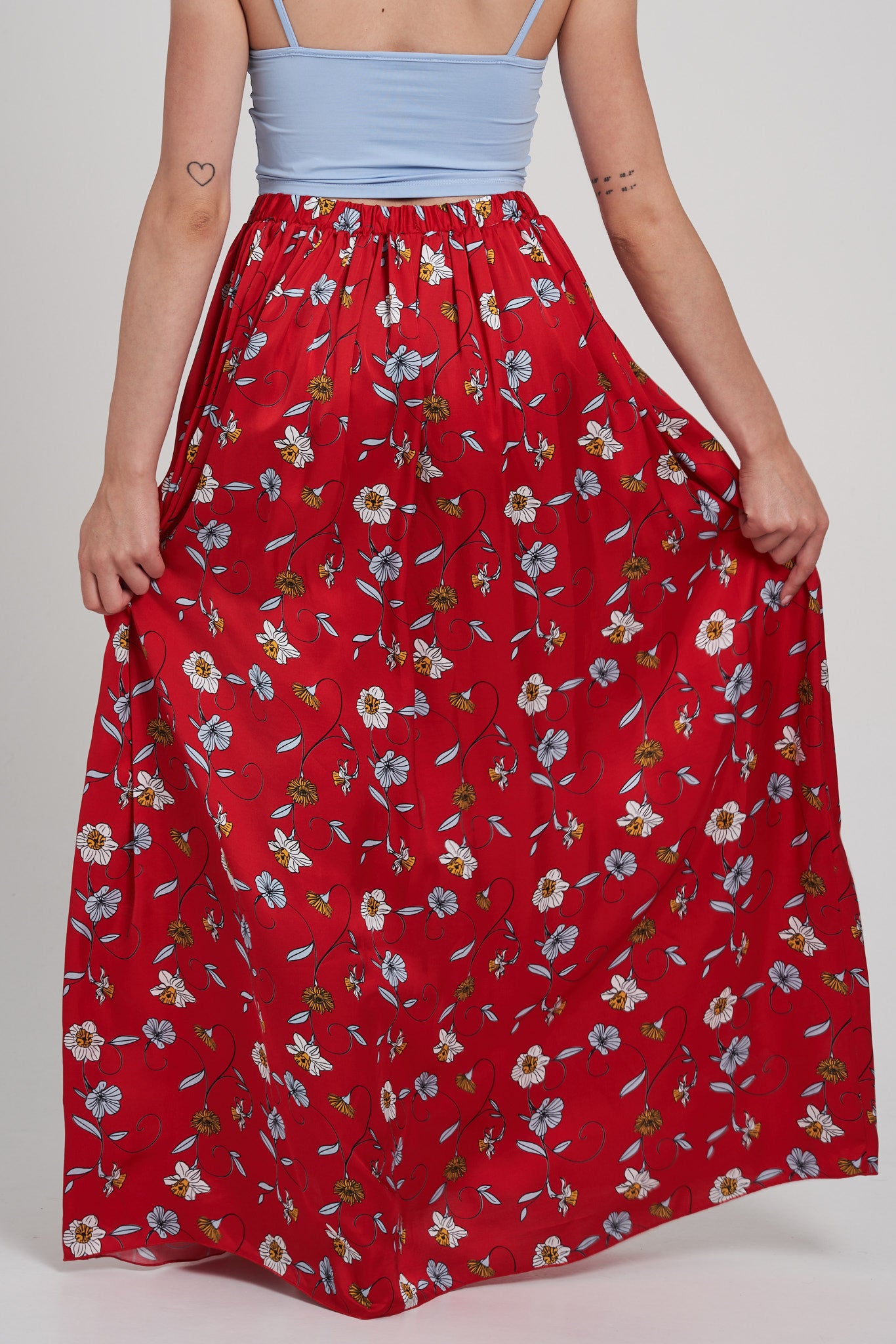 Suài Skirt - Levante Red