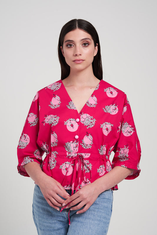 Blusa Suài - Maestrale Magenta