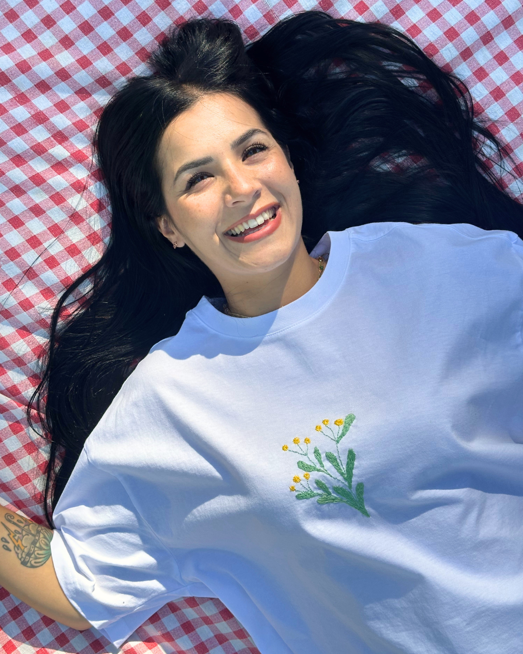 T-shirt Ricamo Elicriso