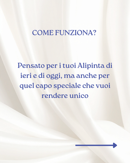 La tua firma - Servizio di ricamo a mano delle iniziali
