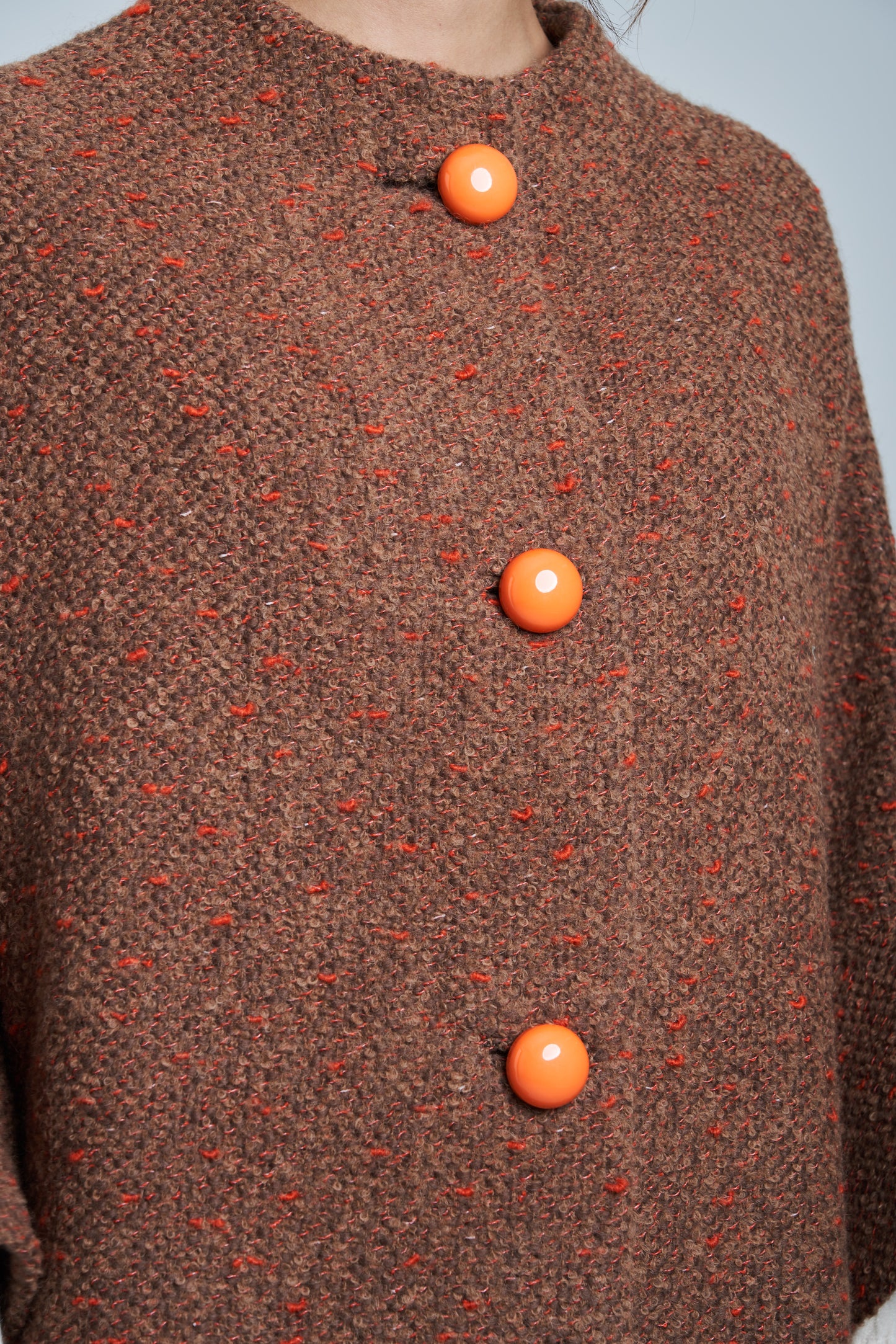 Calù • Cappotto in lana e alpaca terracotta