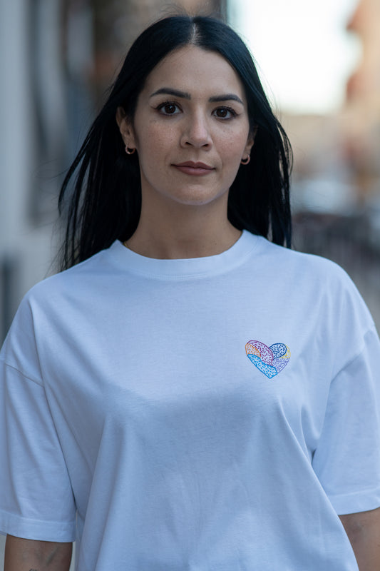 Ricamo cuore ARDENTE