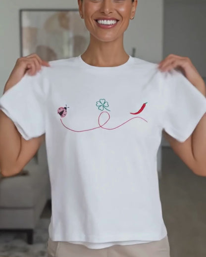 T-shirt • Ricamo Fortuna