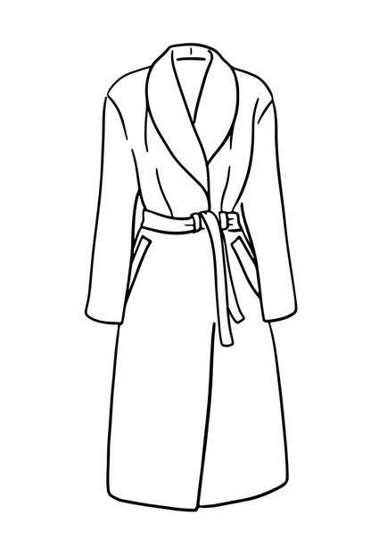 Su Misura Rosè con manica a kimono