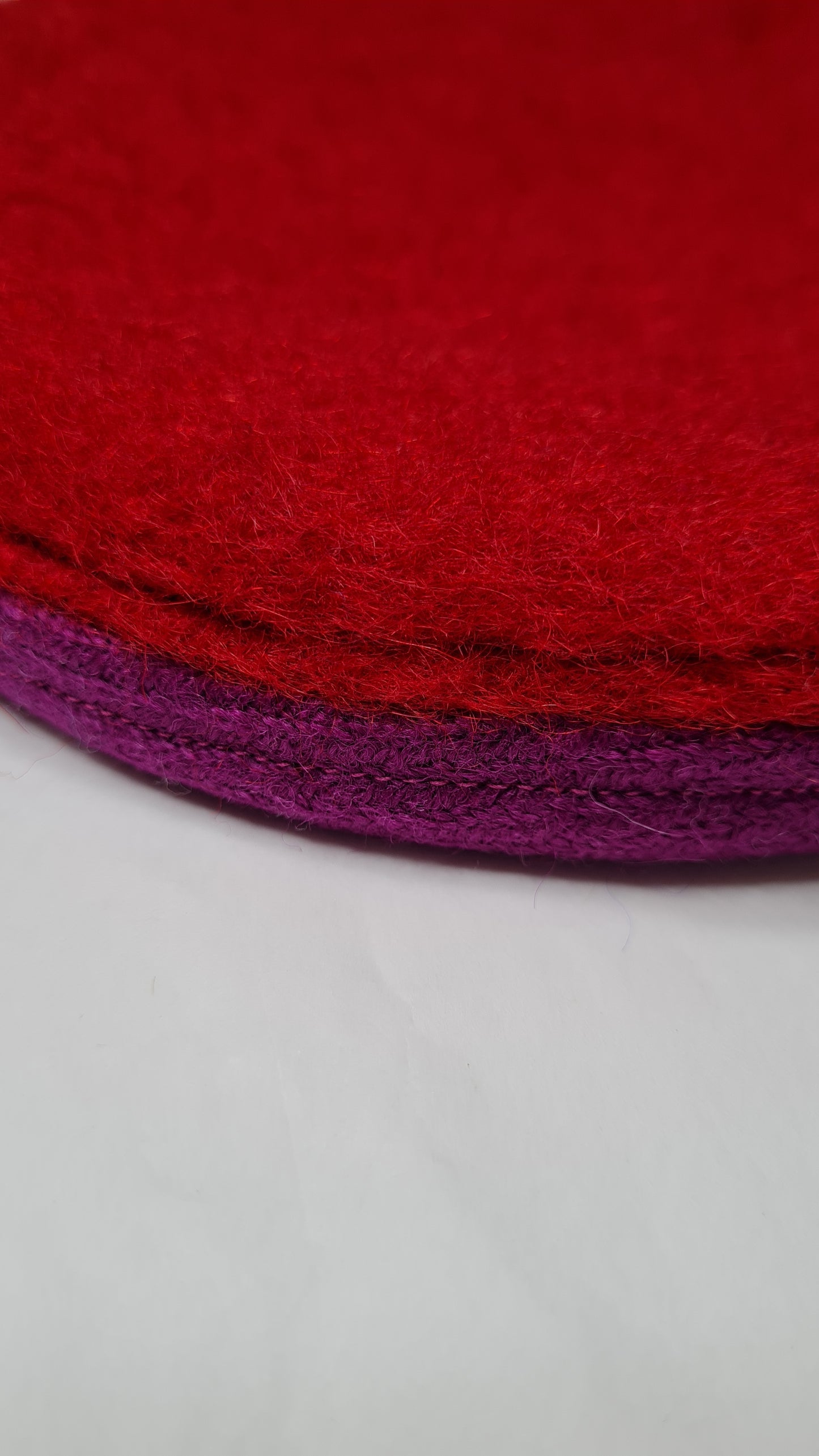 Alligrà • Beret mix&amp;match red/purple