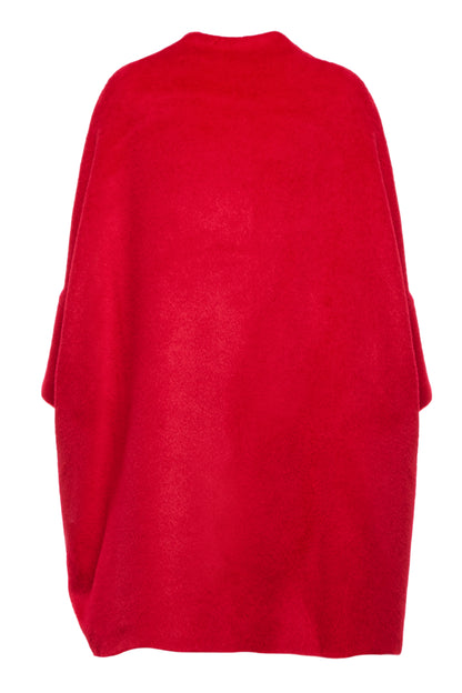 Calù • Coat in red alpaca
